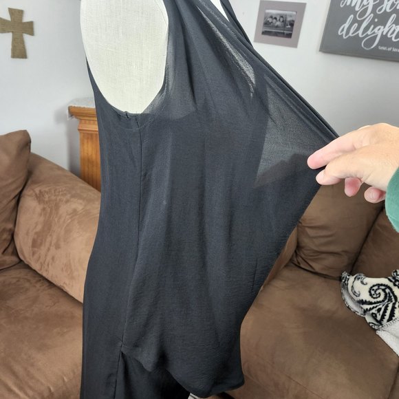 H&M Black Layered Tank Dress - Picture 3 of 5